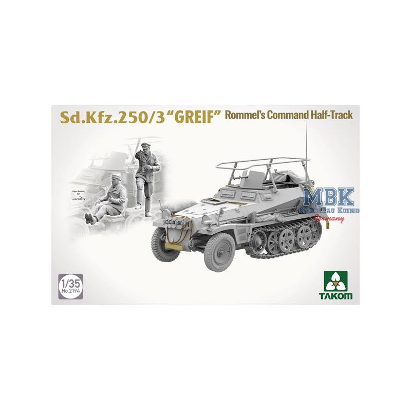 Sd.Kfz.250/3 "GREIF" Rommel's Command Half-Track