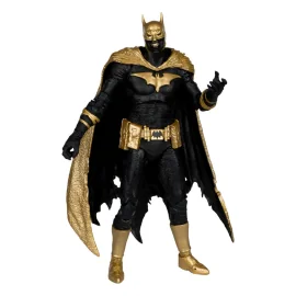 DC Multiverse Figure Batman of Earth-22 Infected (Dark Metal) Knightmare Edition (Gold Label) 18 cm Figuurtje 