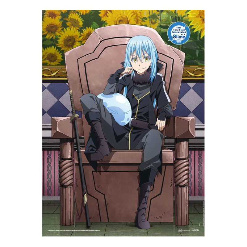 That Time I Got Reincarnated as a Slime Fabric Poster Demon Lord Rimuru 84 x 118 cm 