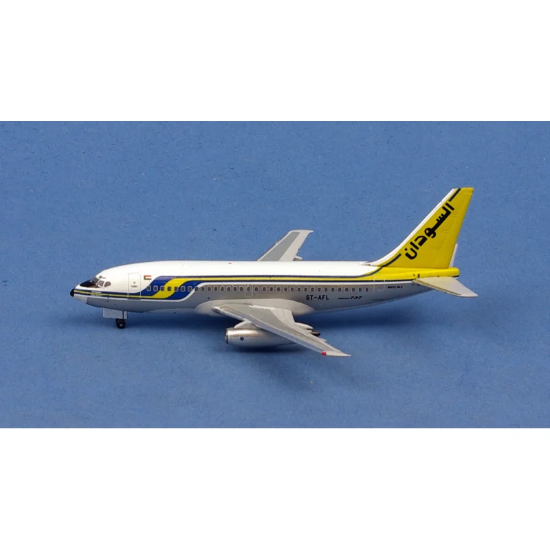 Sudan Airways Boeing 737-200 ST-AFL Miniatuur 