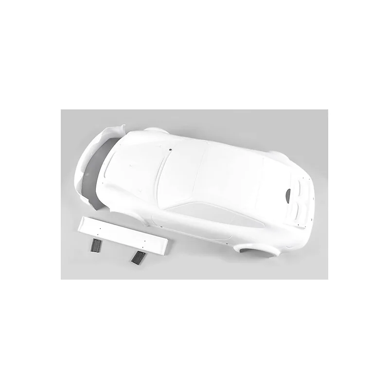 Car set. White Porsche GT3 Carrosserie 