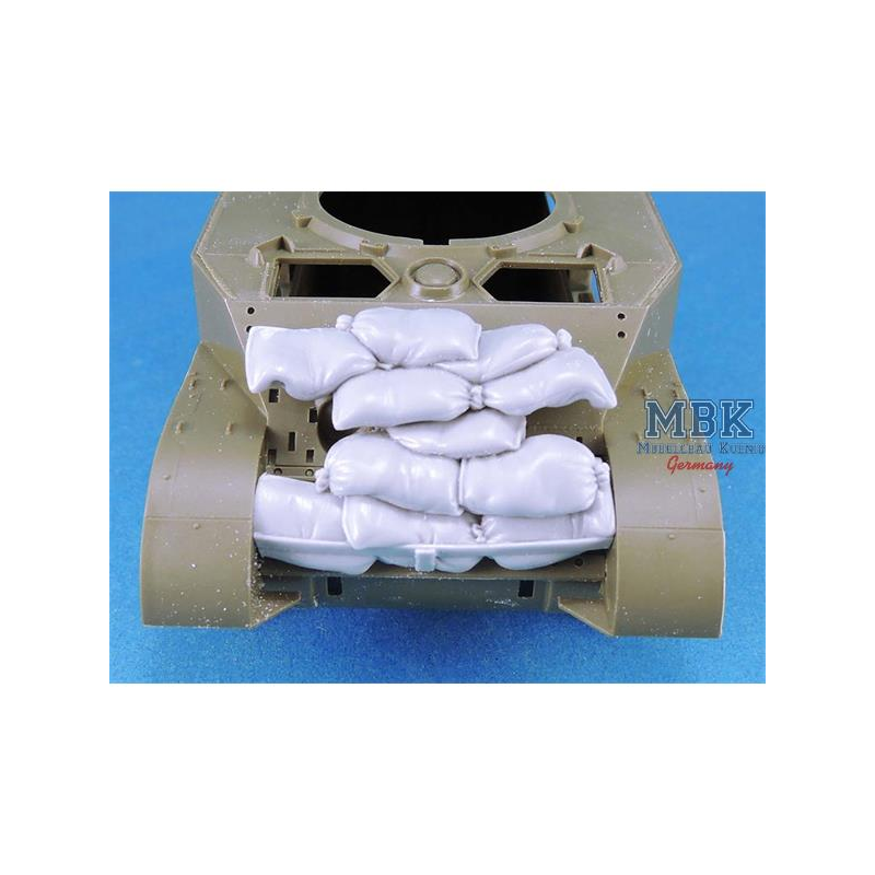 M5 / M8 Tank Front Hull Sandbag Armor set 