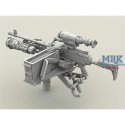 M240 Swing Arm Var.2 set 1/35 3D geprinte hars