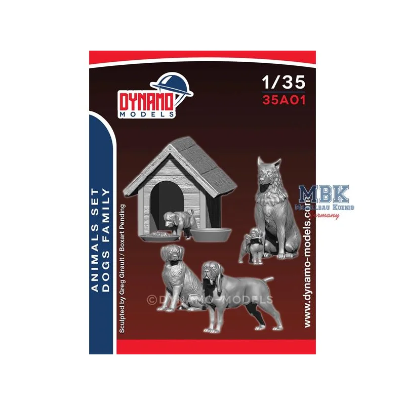 Animal Set – Family Of Dogs Figure 