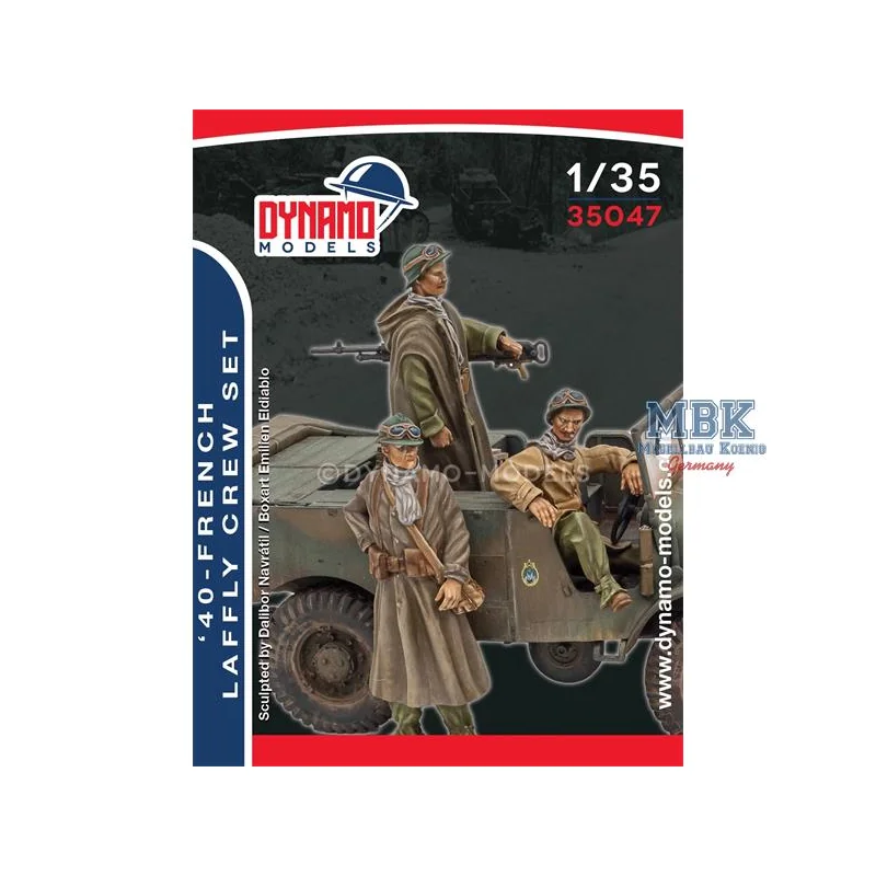 ’40 – French Laffly Crew Set Figuren 