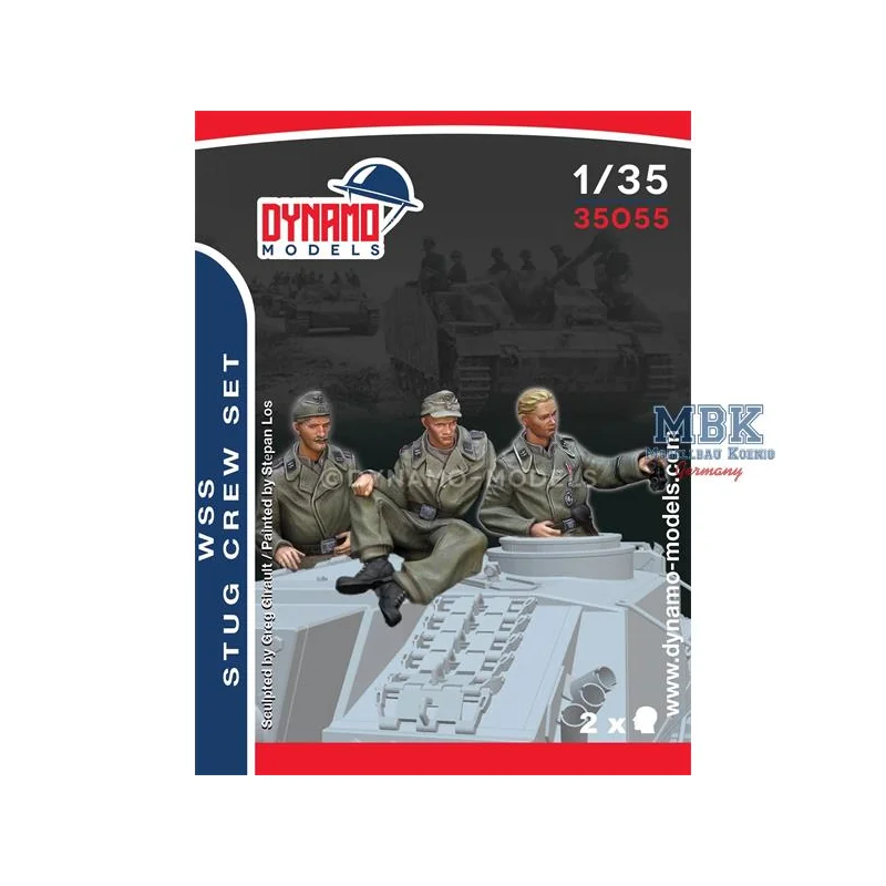 WSS – Stug Crew Set Figuren 