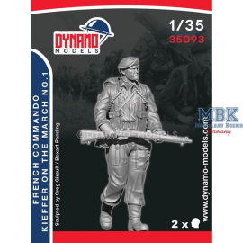 French Commando Kieffer Marching No.1 Figuren 