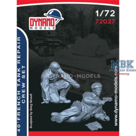 ’40 – French Tank Repair Crew Set 1:72 Figuren 