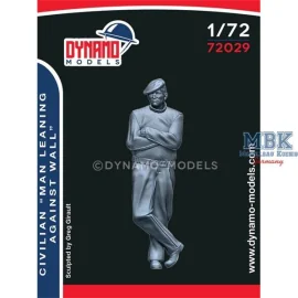 Civilian – Man Leaning Against Wall 1:72 Figuren 