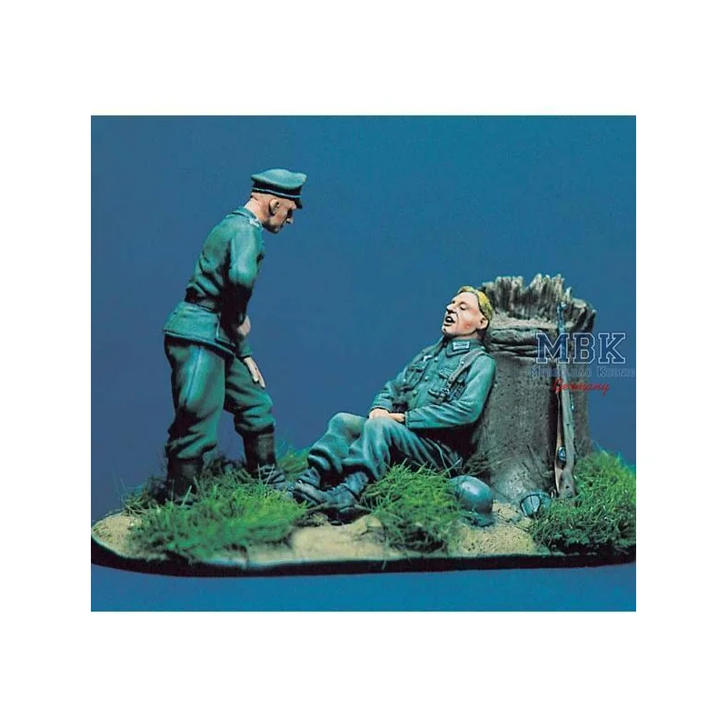 Are you sleeping, kid? (German Soldiers + Base) Figuren 