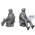 WW2 US Navy Pilot & Rear Gunner set 2 (Zeros) 1:32 Figuren 