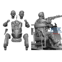 WW2 US Navy Rear Gunner 2 (engaged) 1:48 Historische figuren