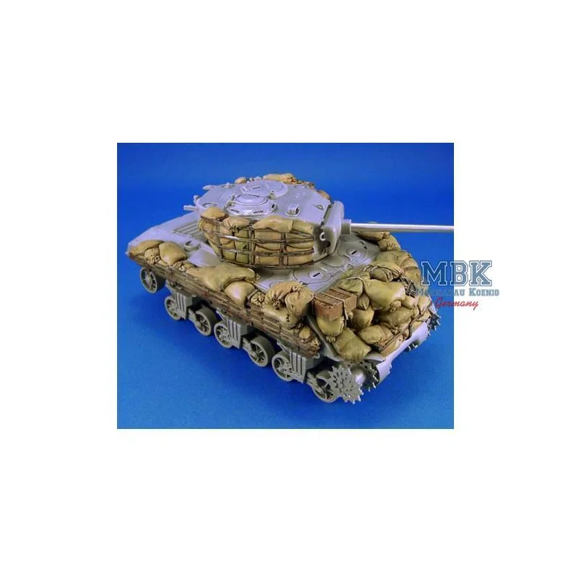 Sherman M4A3 Sandbag Armor Set 2 Schaalmodel 