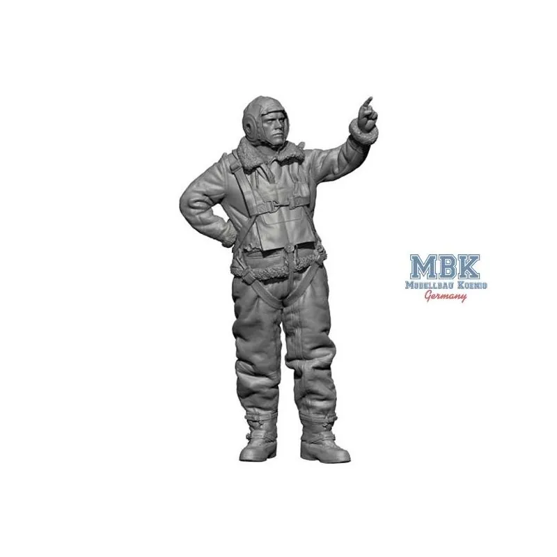 WW2 US Navy Pilot I 1:48 Figuren 