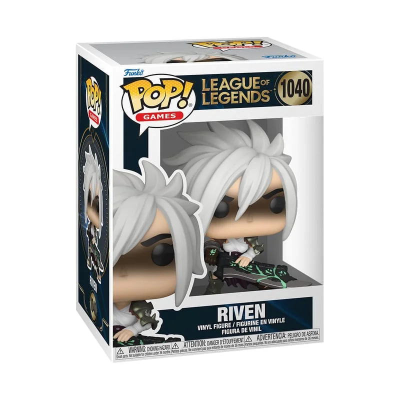 League of Legends POP! Games Vinyl Figure Riven w/Broken Blade 9 cm Pop figuren