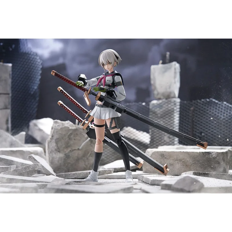 Heavily Armed High School Girls model PLAMAX Ichi: Early Ver. 16cm Schaalmodellen