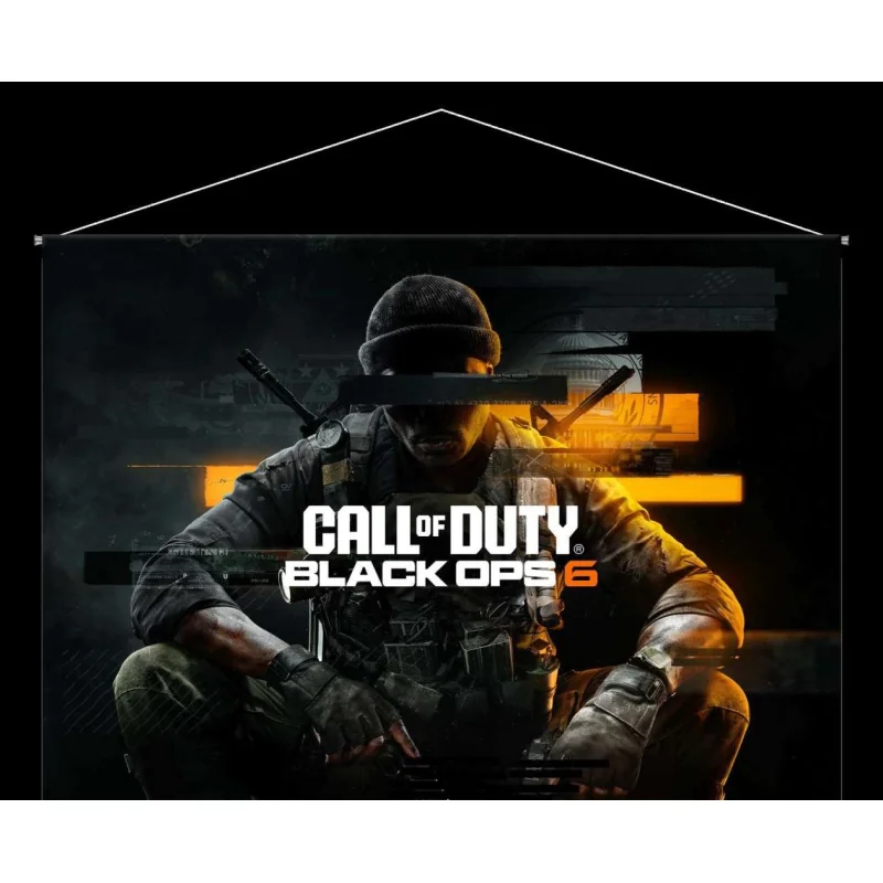 Call Of Duty Black Ops 6 Canvas Poster Key Art 