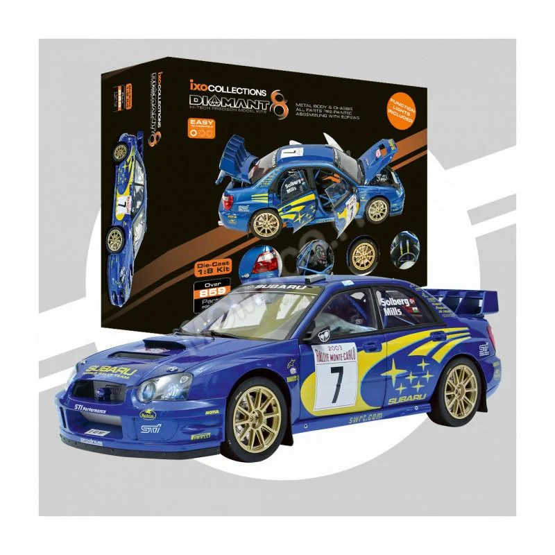 SUBARU IMPREZA 7 SOLDBERG/MILLS WRC MONTE-CARLO RALLY 2003 (FULL KIT) Schaalmodel 