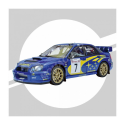 SUBARU IMPREZA 7 SOLDBERG/MILLS WRC MONTE-CARLO RALLY 2003 (FULL KIT) Modelauto bouwpakket