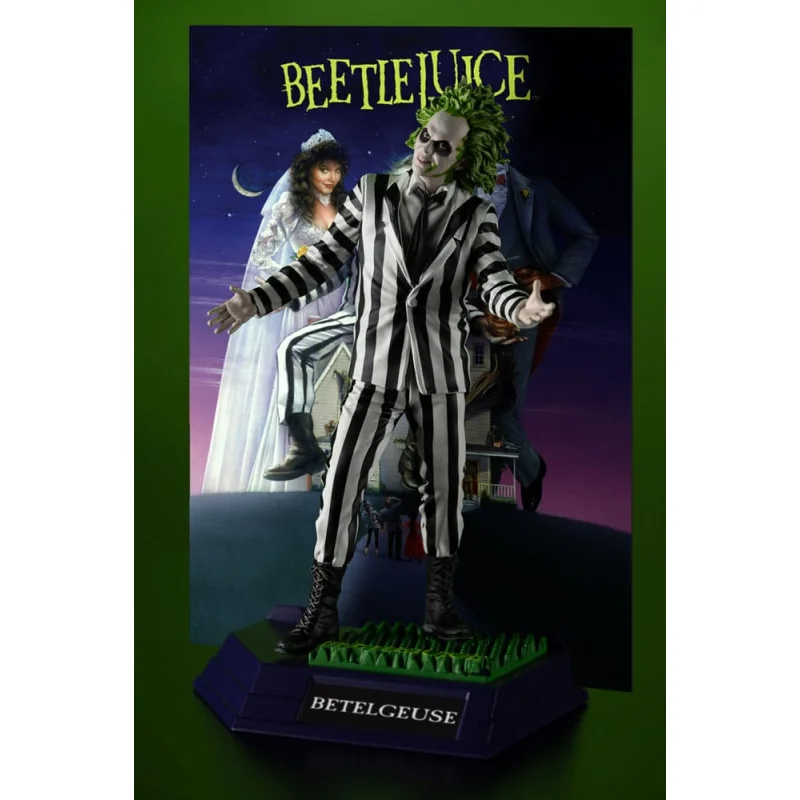 Beetlejuice PVC statuette Movie Maniacs Beetlejuice 17 cm McFarlane Toys