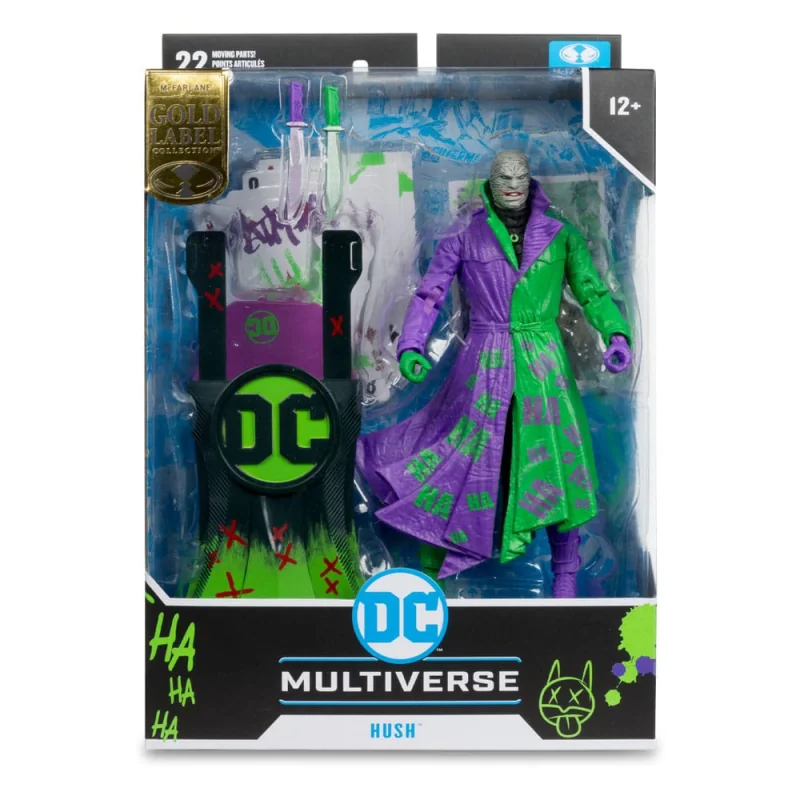 DC Multiverse Figure Hush (Batman: Hush) Jokerized (Gold Label) 18 cm