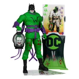 DC Multiverse Batman Figure (Batman: Last Knight on Earth) Jokerized (Gold Label) 18 cm Figuurtje 