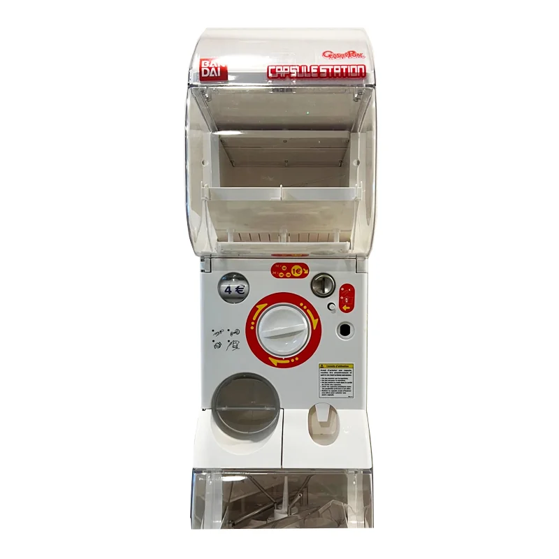 Gashapon Machine Capsule Station Double Container + Display Showcase Replica's: 1:1