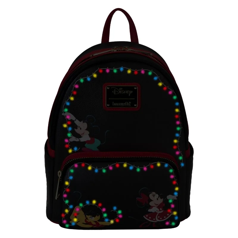 Disney Loungefly Mickey'S Light Up Decorations Mini Backpack Tassen