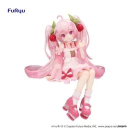 Hatsune Miku Sakura Miku Figure 2025 Noodle Stopper 14cm Figuurtje 