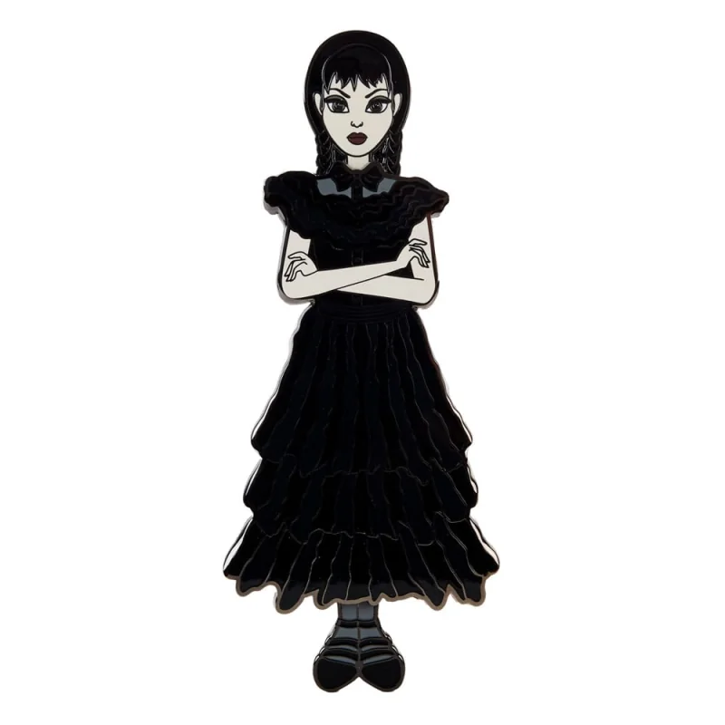 Wednesday by Loungefly Pin set 4 enamelled pins Wednesday Addams Paper Doll 3 cm Loungefly