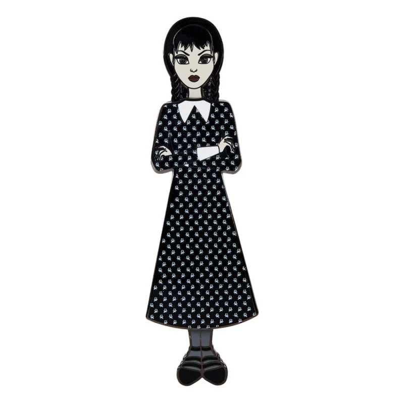 LF-WEDPN0004 Wednesday by Loungefly Pin set 4 enamelled pins Wednesday Addams Paper Doll 3 cm