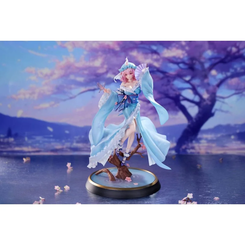 Touhou Project 1/6 Ghost From the Calamitous Nirvana Yuyuko Saigyouji Deluxe Edition 32 cm