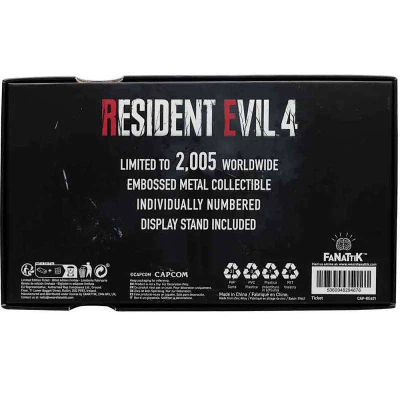 Resident Evil 4 etal Exclusive Upgrade Ticket FaNaTtik