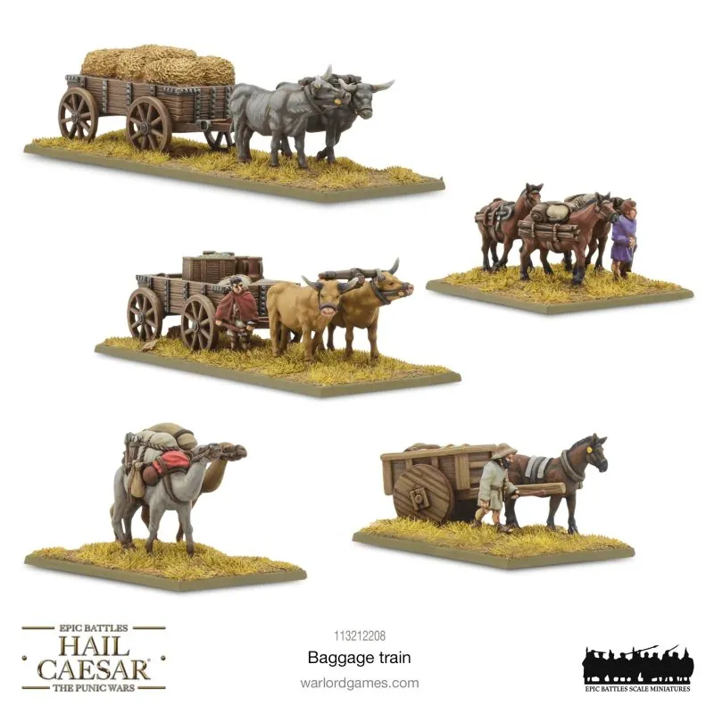 Hail Caesar Epic Battles: Baggage Train Figuur spellet 