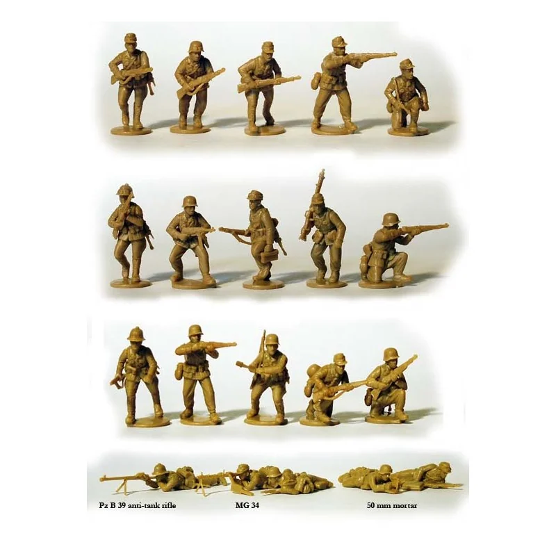 Perry Miniatures - Afrikakorps. Duitse infanterie 1941-1943 Historische figuren