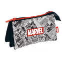 Marvel – Drievoudige etui 21 x 11 cm – Logo 