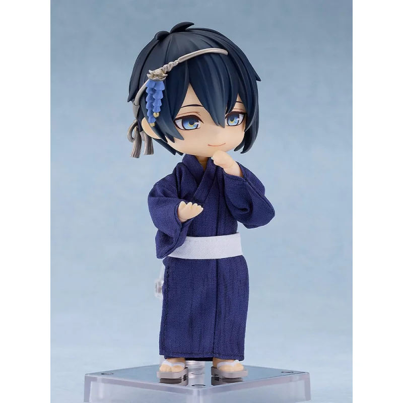 Touken Ranbu -ONLINE- Figure Nendoroid Doll Mikazuki Munechika: Casual Outfit Ver. 14cm Orange Rouge