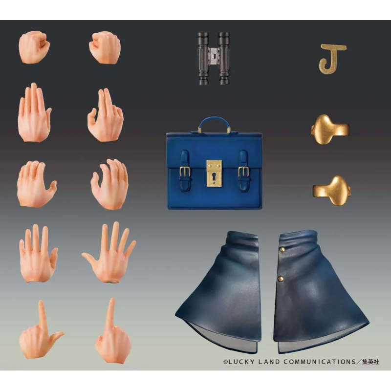 JoJo's Bizarre Adventure Part4 Super Action Figure Chozokado Big (Josuke Higashikata) 22 cm