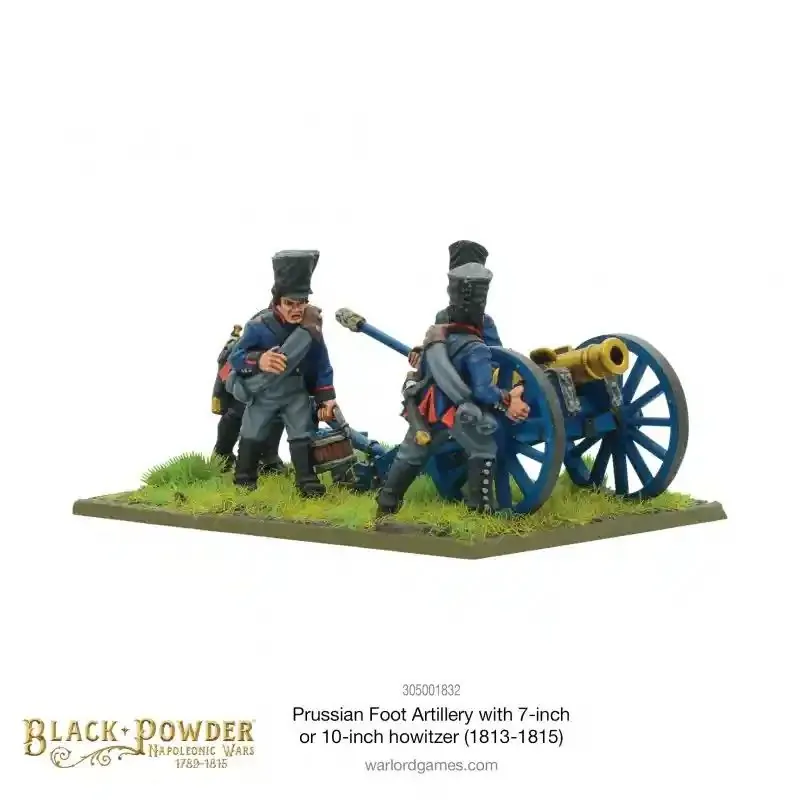 Napoleonic Prussian Foot Artillery with 7 or 10 Inch Howitzer (1813-1815) Figuur spellet 