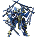 Knight's & Magic figure Moderoid Plastic Model Kit Ikaruga DX-Scale 