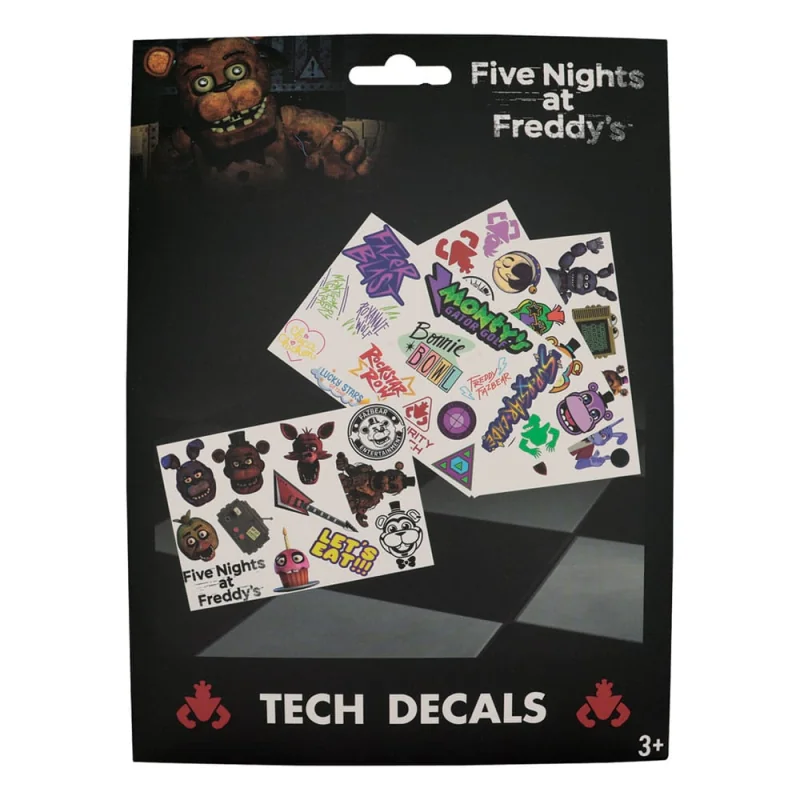 Five Nights at Freddy's tech stickers FaNaTtik