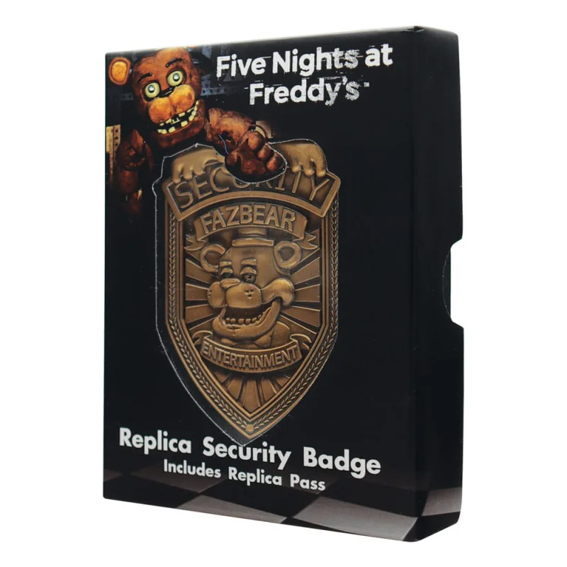 Five Nights at Freddy´s replica Security Badge Replica's: kleinschalig