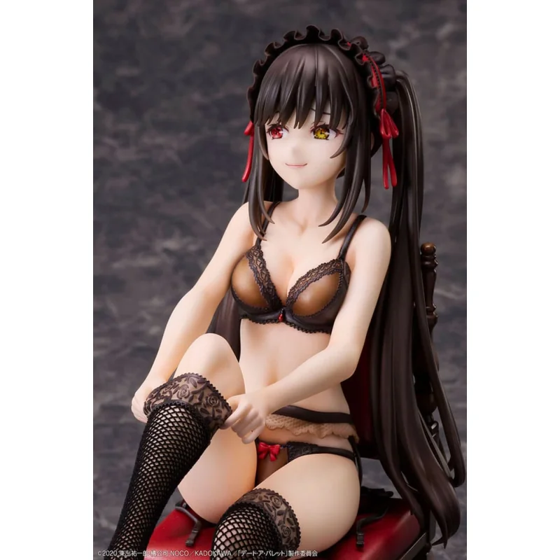 Date A Bullet 1/7 Kurumi Tokisaki & White Queen 17 cm Design COCO