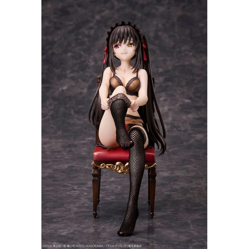 Date A Bullet 1/7 Kurumi Tokisaki & White Queen 17 cm