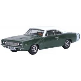 DODGE CHARGER RACING 1968 GREEN/WHITE Miniatuur 