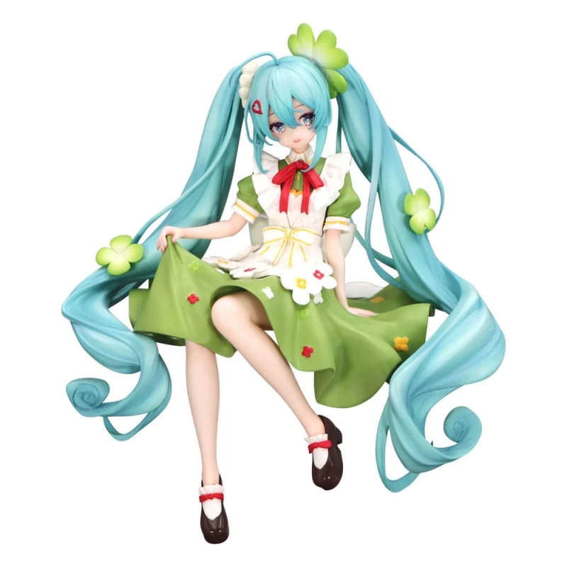 Hatsune Miku PVC statuette Noodle Stopper Flower Fairy Clover 15 cm Figuurtje 