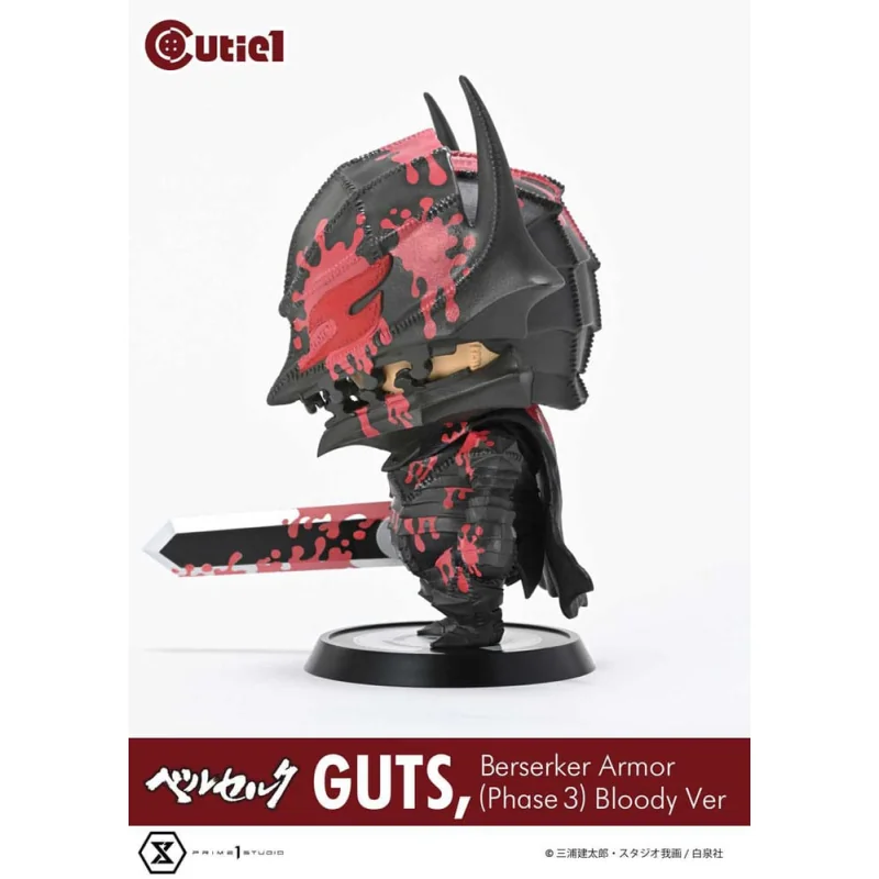 Berserk figure Cutie1 PVC Guts Berserker Armor (Phase 3) Bloody Ver. 12cm Prime 1 Studio