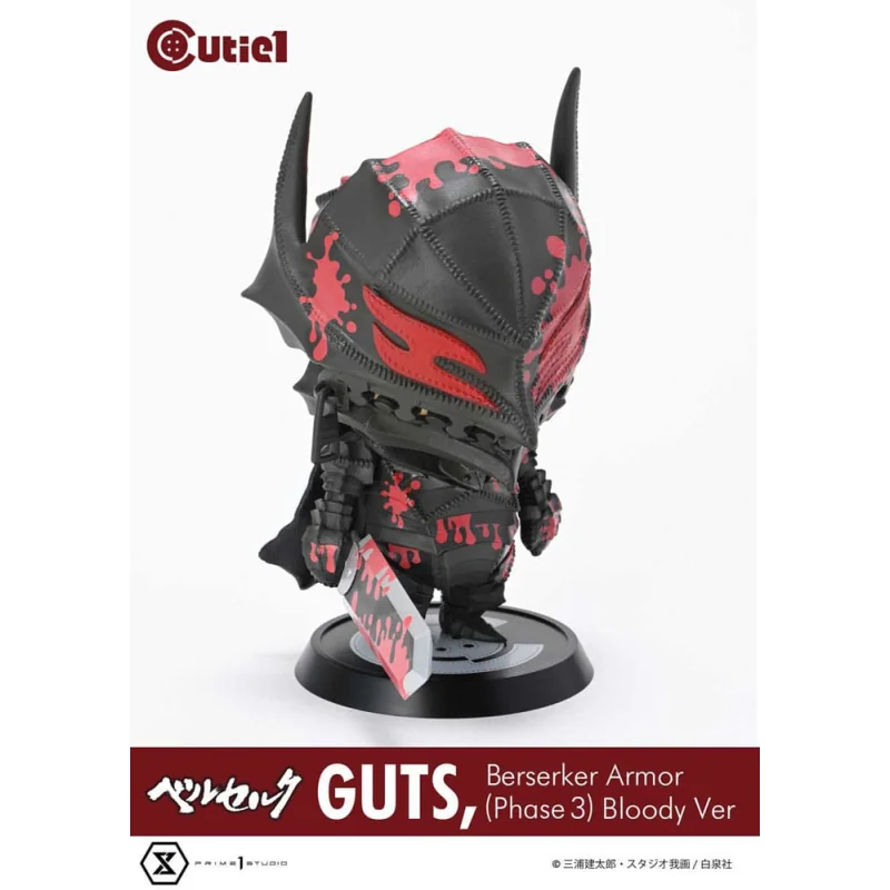 Berserk figure Cutie1 PVC Guts Berserker Armor (Phase 3) Bloody Ver. 12cm