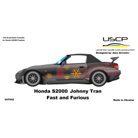 HONDA S2000 BLACK FAST AND FURIOUS JOHNNY TRAN Schaalmodel 