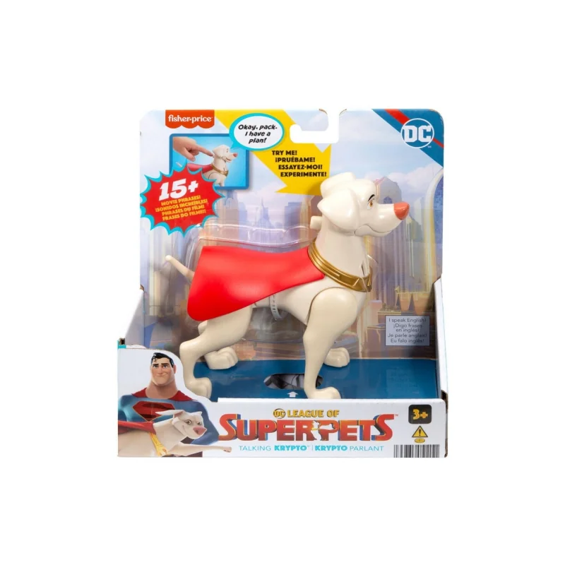 Fisher-Price - DC League Of Super Pets Talking Krypto / from Assort Figuurtje 